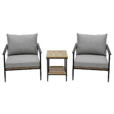 Oakglen Outdoors 2 Seater Arlie Outdoor Lounge Set