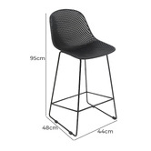 Oakglen Outdoors 6 Seater Casen Outdoor Bar Table &amp; Stool Set