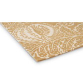 Sanderson Ochre Cantaloupe Hand-Tufted Wool Rug