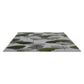Sanderson Grey Dandelion Clocks Outdoor Rug