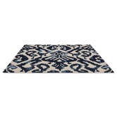 Sanderson Indigo Kasuri Outdoor Rug