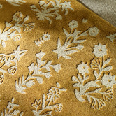 Sanderson Gold Woodland Glade Hand-Tufted Rug