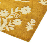 Sanderson Gold Woodland Glade Hand-Tufted Rug