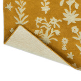 Sanderson Gold Woodland Glade Hand-Tufted Rug