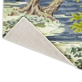 Sanderson Forest Green Ancient Canopy Hand-Tufted Rug