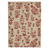 Sanderson Russet Brown Woodland Glade Hand-Tufted Rug