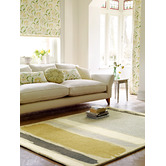 Sanderson Sanderson Abstract Linden &amp; Silver Hand-Tufted Rug