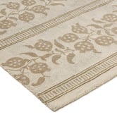 Sanderson Flax Anaar Hand-Tufted Pure New Wool Rug