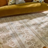 Sanderson Flax Anaar Hand-Tufted Pure New Wool Rug