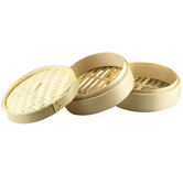 Natura Kitchen 2 Tier Natural Mari Bamboo Steamer
