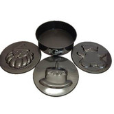Natura Kitchen Non-stick Specialty Springform Pan with 4 Interchangeable Bases