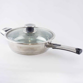 Nova Star 3L Stainless Steel Saute Pan with Lid