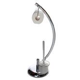 Natura Kitchen Toilet Paper Stand and Brush Holder