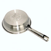Natura Kitchen 2 Piece Nova Star 20cm Stainless Steel Frypan &amp; Lid Set