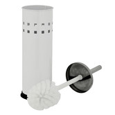 Natura Kitchen 2 Piece Stainless Steel Toilet Brush &amp; Holder Set
