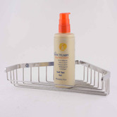 Natura Kitchen Kelsey Stainless Steel Corner Shower Caddy