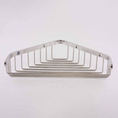 Natura Kitchen Kelsey Stainless Steel Corner Shower Caddy