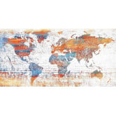 Barley Cove Warm World Canvas Wall Art