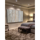 Barley Cove Aspen Forest Canvas Wall Art