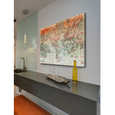 Barley Cove Planet Earth Canvas Wall Art