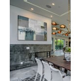 Barley Cove Blue Trees Canvas Wall Art