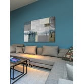 Barley Cove Blue Trees Canvas Wall Art