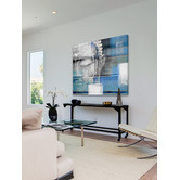 Barley Cove Blue Buddha Canvas Wall Art