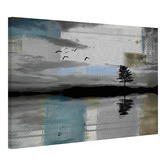 Barley Cove Tree Reflection Canvas Wall Art
