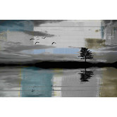 Barley Cove Tree Reflection Canvas Wall Art