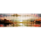 Barley Cove Painted Sunset Canvas Wall Art