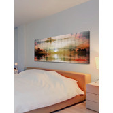 Barley Cove Painted Sunset Canvas Wall Art