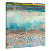 Barley Cove Sand Pebbles Canvas Wall Art