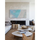 Barley Cove Hazy Beach Canvas Wall Art