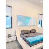Barley Cove Hazy Beach Canvas Wall Art