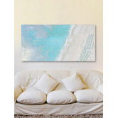 Barley Cove Hazy Beach Canvas Wall Art