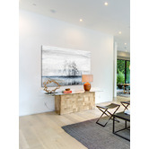 Barley Cove Tree Island Canvas Wall Art