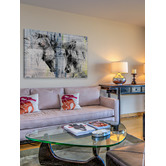 Barley Cove Facing Horses Canvas Wall Art
