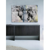 Barley Cove Facing Horses Canvas Wall Art