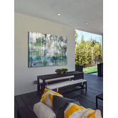 Barley Cove Tree Trunk Lights Canvas Wall Art