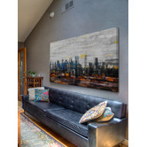 Barley Cove New York Colors Canvas Wall Art