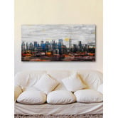 Barley Cove New York Colors Canvas Wall Art