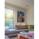 Barley Cove Bright Red Lips Art Print on Canvas