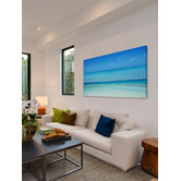 Barley Cove Clear Blue Art Print on Canvas