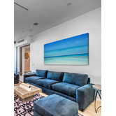 Barley Cove Clear Blue Art Print on Canvas