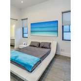 Barley Cove Clear Blue Art Print on Canvas