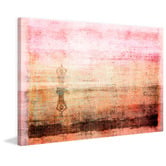 Barley Cove Yoga Art Print on Canvas