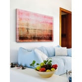 Barley Cove Yoga Art Print on Canvas