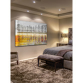 Barley Cove Sunset Lake Art Print on Canvas