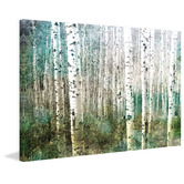 Barley Cove Aspen Green Art Print on Canvas