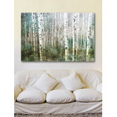Barley Cove Aspen Green Art Print on Canvas